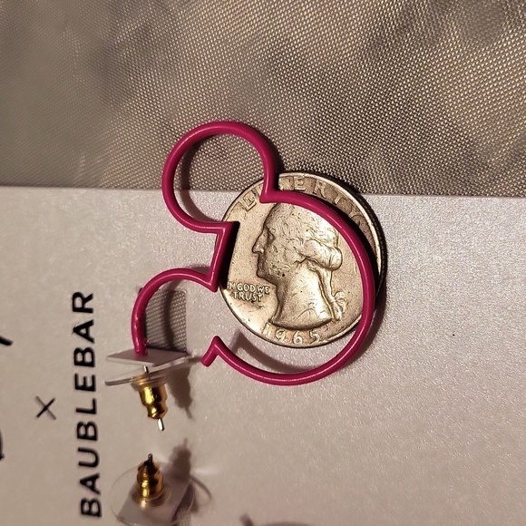 Disney Mickey Mouse hot pink new on - Picture 3 of 3